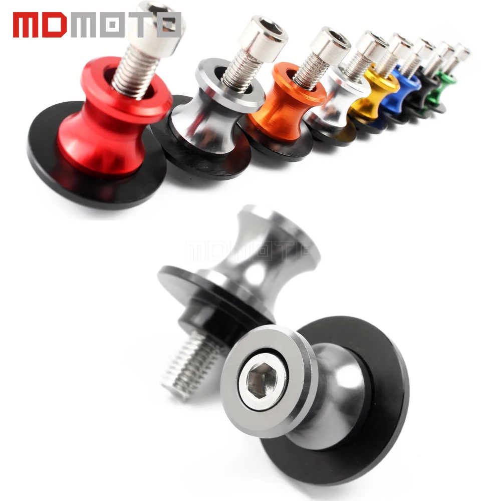 

Universal 8MM motorcycle Swingarm Spools Slider stands screws For Honda BMW Suzuki GSX650F GSX 650F Katana GSXR 600 750 1000