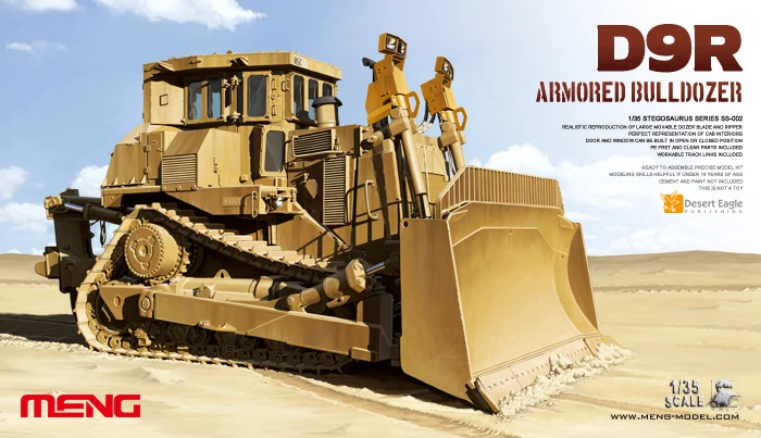 

1/35 D9R teddy bear armoured bulldozer SS-002