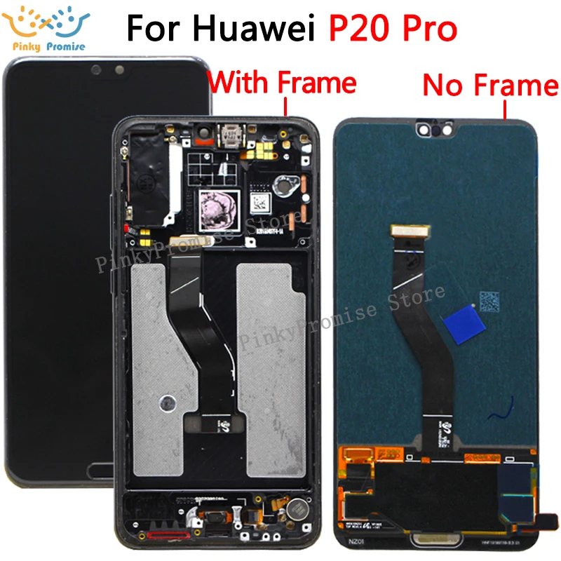 ЖК дисплей 6 1 дюйма Huawei P20 Pro с рамкой сенсорный экран дигитайзер в сборе CLT AL01 LCD | Отзывы и видеообзор