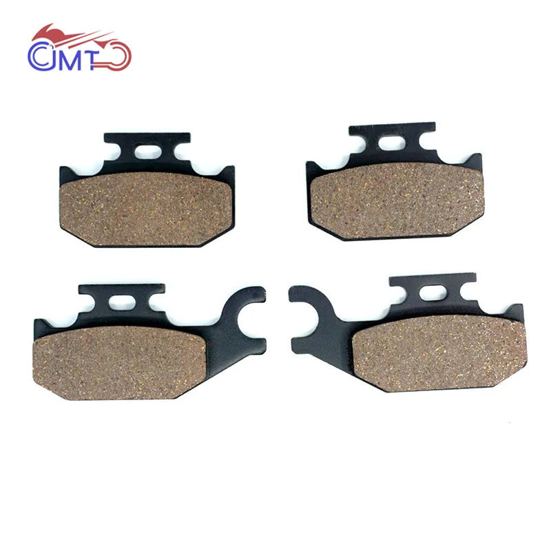 Front Brake Pads Для Suzuki LTA400F King Quad 08-15 4DW King quad авто 2013 LTA400FZ King Quad Аси 11-17 ATV спереди и сзади запчасти, тормозные колодки доску для серфинга - Цвет: Front Brake Pads