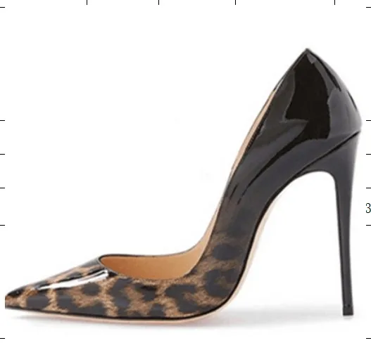 style 7 12cm heel Женские туфли-лодочки на каблуке 12 см; туфли на высоком каблуке; женские офисные туфли из лакированной кожи на шпильке с острым носком; женские свадебные вечерние туфли на высоком каблуке - Цвет: style 7 12cm heel