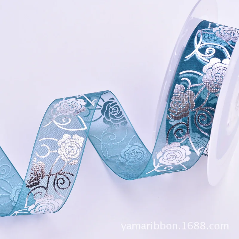 12 ярдов 25 мм летняя новая шифоновая лента из органзы | Дом и сад