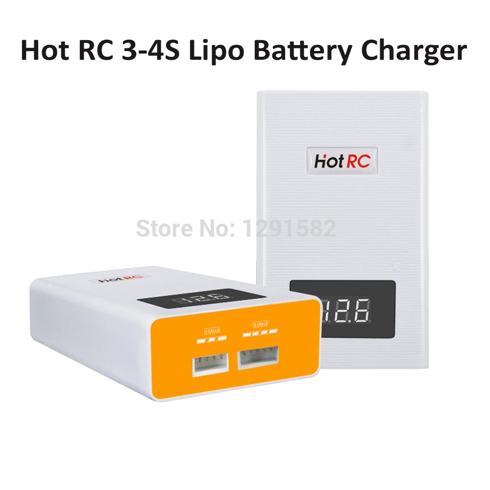 Hotrc Hot RC 3 4S Lipo Battery Balance Charger 11 1 V 14 8 3S с ABS + огнестойкий материал shell для FPV Quadcopter|lipo
