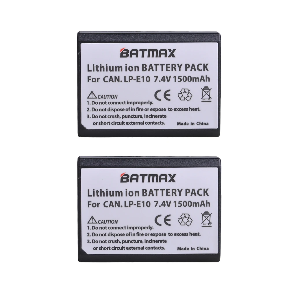 2 шт. LP-E10 LP E10 LPE10 батарея+ lcd USB двойное зарядное устройство с портом type C для Canon 1100D 1200D 1300D Rebel T3 T5 KISS X50 X70