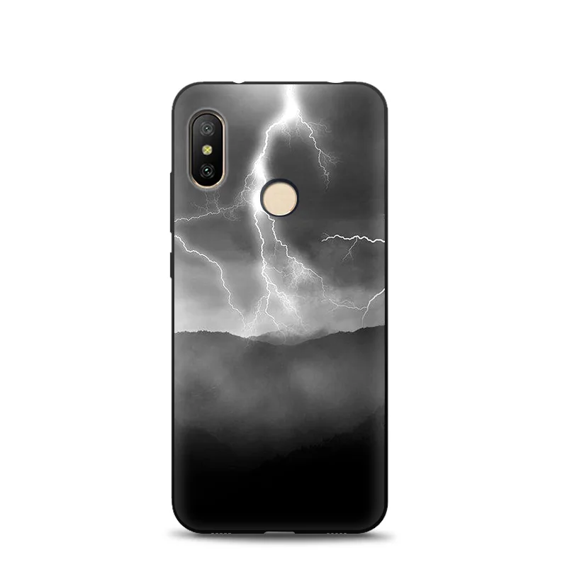 JURCHEN чехол для телефона для Xiao mi Red mi 6 Pro Чехол глобальная версия мультяшная Мягкая силиконовая задняя накладка из ТПУ чехол для Xiaomi mi A2 Lite чехол - Цвет: 14
