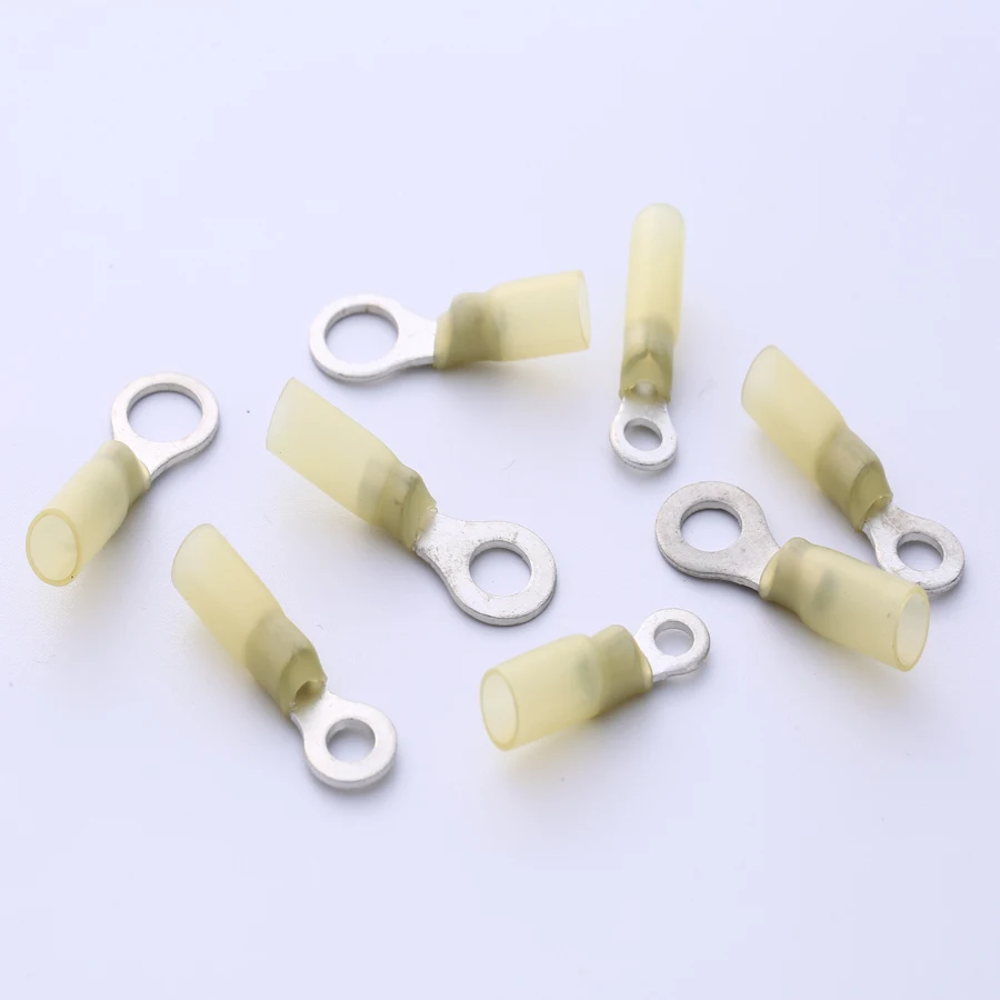 Тепловая клемма с термоусадочной изоляцией электрический провод разъем 12 10 AWG