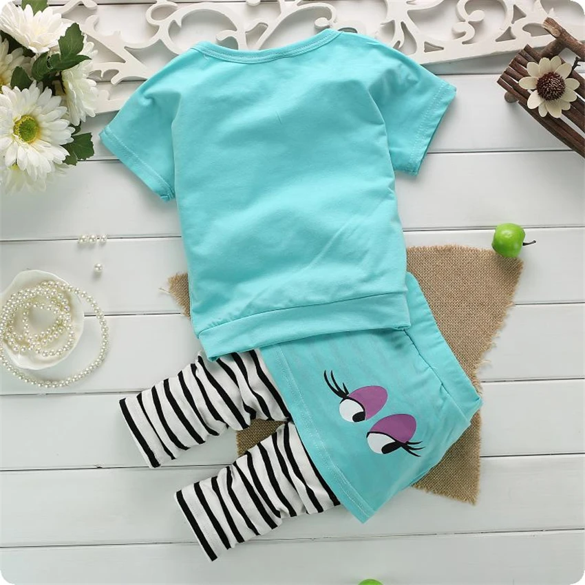 TZCZX летние детские комплекты для девочек новинка детская одежда два цвета: