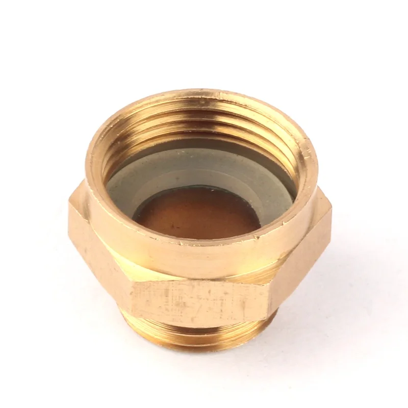 22 мм Женский до 18 Мужские резьбовые чистые латунные соединители для полива сада