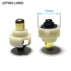 Светодиодный фонарик JOYING LIANG, 2 шт., диаметр 17 мм, кнопка включениявыключения, Электрический фонарь, задний переключатель