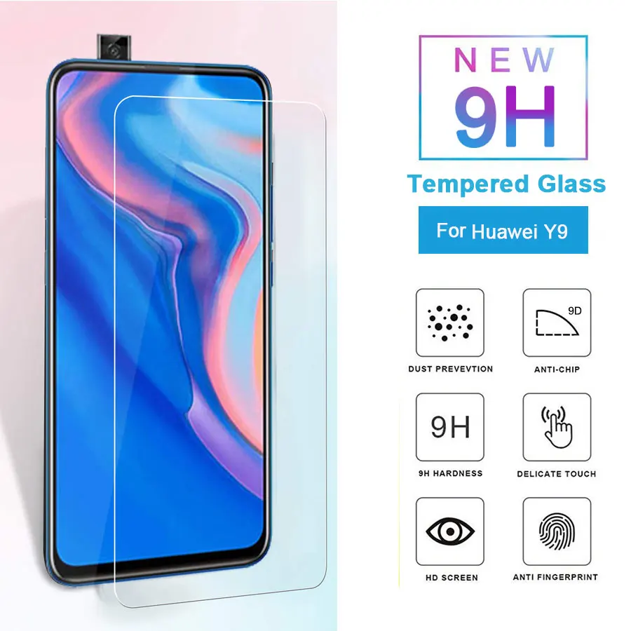 9 H Премиум Закаленное стекло для huawei Y9 Prime 2019 Honor 8X Max Play 10 Lite 7X V20 Защитная пленка