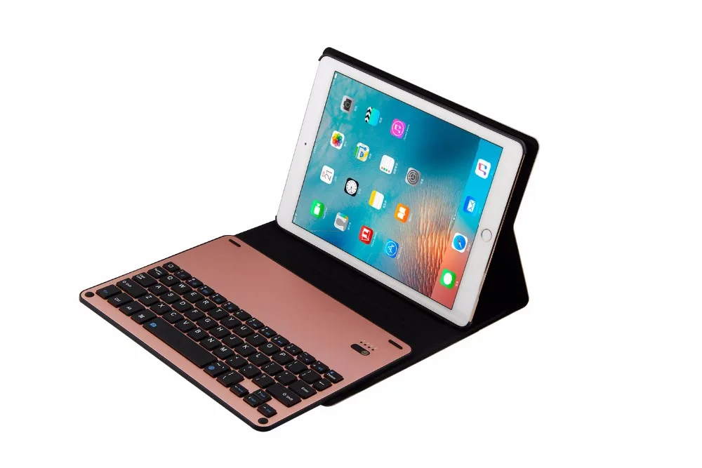 Отсоедините чехол с клавиатурой Bluetooth для нового Apple iPad 9 7 2017/2018 5 го/6 го поколения