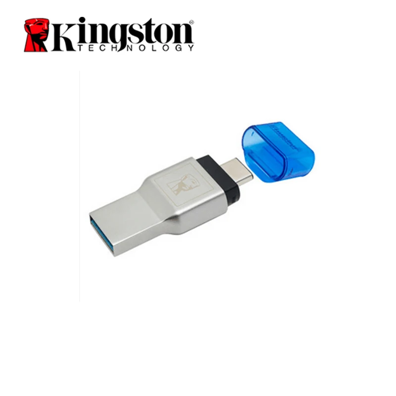 Kingston USB3.1 Micro SD кард-ридер высокоскоростной двойной интерфейс поддерживает компьютеры, интерфейсы type-C, смартфоны, планшеты