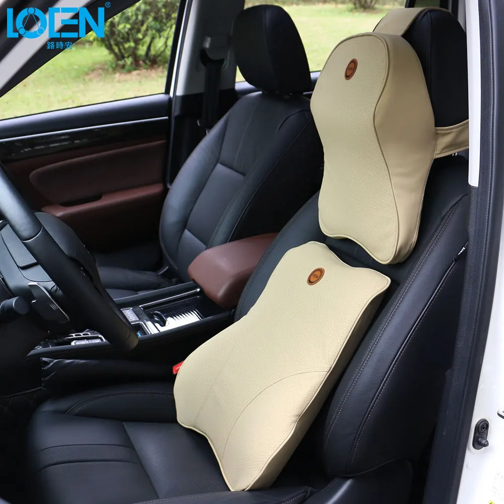 Подушка для автомобильного сиденья с эффектом памяти LOEN 1 комплект|Опоры сидений|