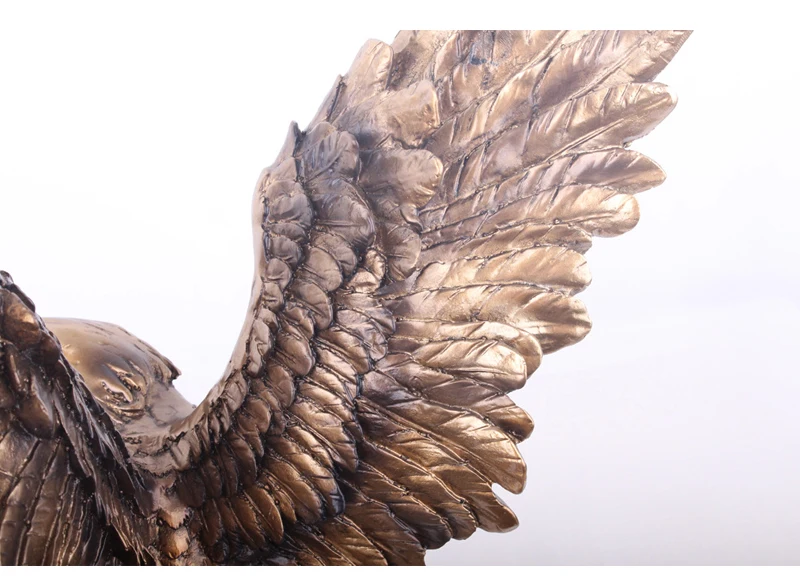 Высокое качество Орел смолы Настенная Декорация голова оленя аксессуары современная креативная Смола Орел Настольный Декор декоративная фигурка