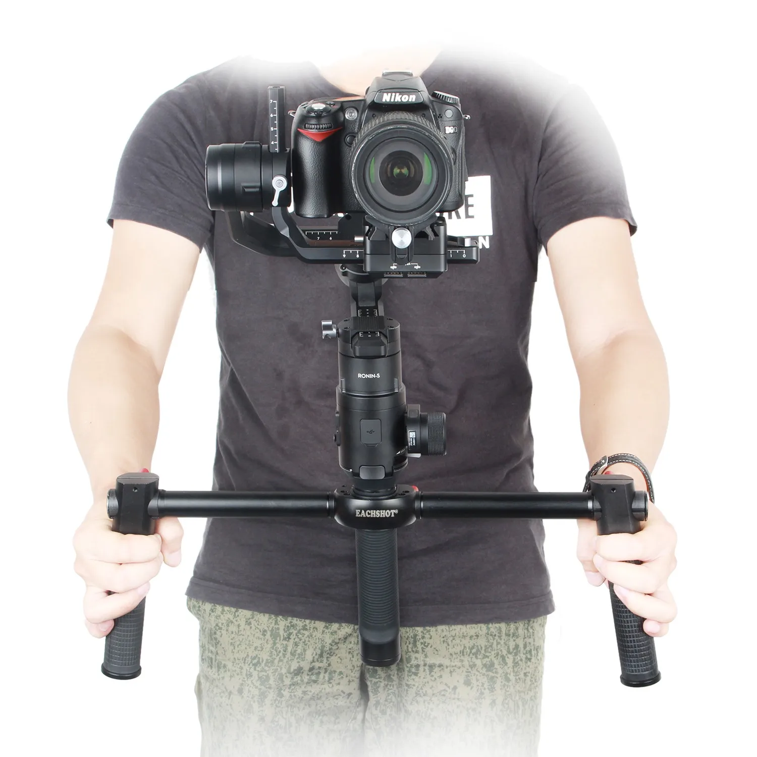 Ручной ручной держатель EACHSHOT DH RoninS с двумя ручками для DJI Ronin S SC|Аксессуары систем