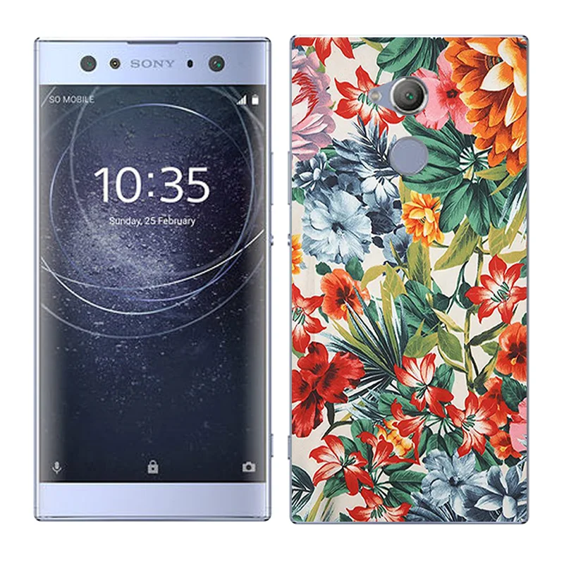 Чехлы для телефонов Sony Xperia XA2 Ultra 6 0 дюйма красивые окрашенные чехлы из ТПУ