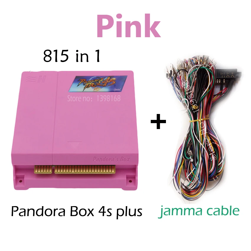 Pandora Box 4S plus 815 в 1+ jamma жгут проводов для игровых автоматов игровой картридж jamma, разные игры доска с VGA и HDMI выходом