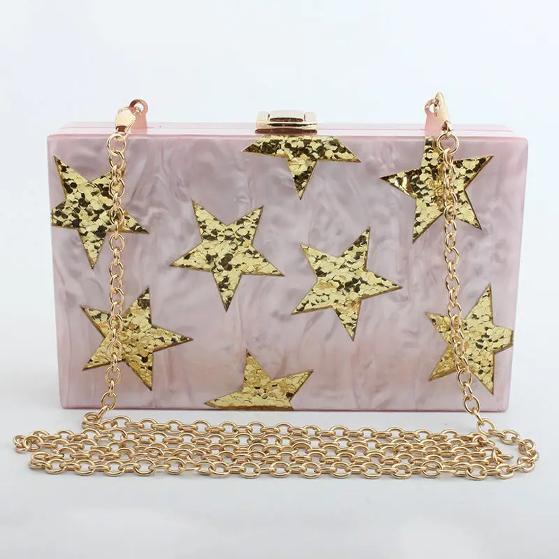 pink Роскошные женские сумки, дизайнерские акриловые вечерние сумки, клатчи, женские сумочки, сумки для свадебной вечеринки, сумочки на цепочке, сумки на плечо - Цвет: pink