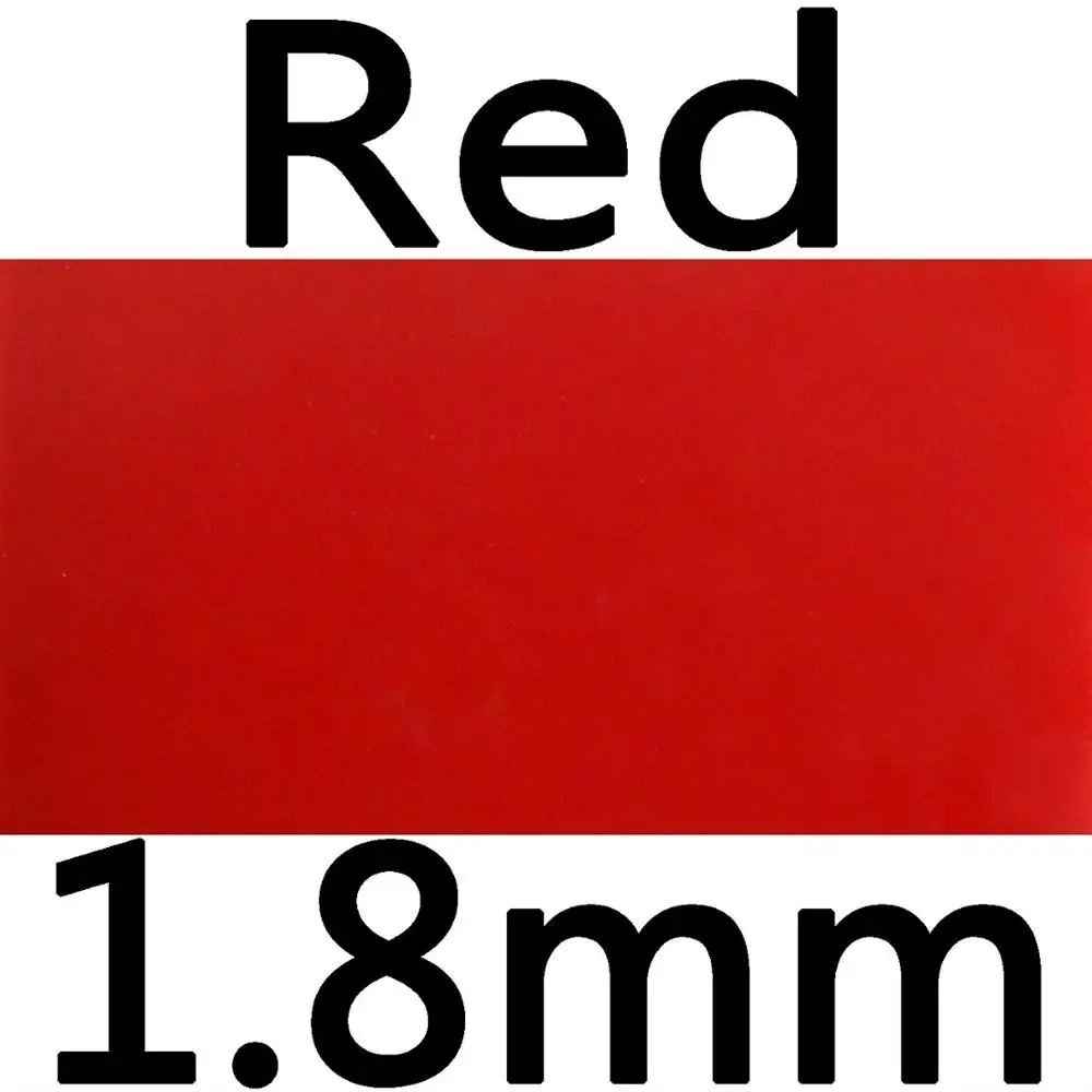 red 1.8mm 729 супер FX Pips-в настольном теннисе резиновый пинг-понг с большими порами мягкая губка - Цвет: red 1.8mm