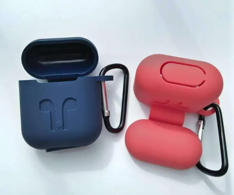 DHL для Apple AirPods защитный Ударопрочный силиконовый чехол с пылезащитной вилкой Розничная упаковка для iPhone 7 Bluetooth наушники