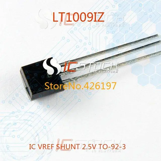 Бесплатная Доставка LT1009IZ IC VREF ШУНТ 2.5 В TO 92 3 1009 LT1009 ШТ.|shunt| |