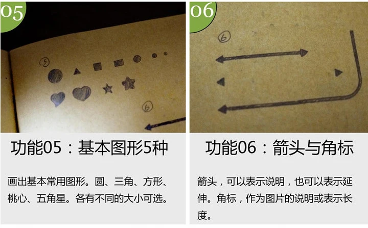 5 стилей iPhone 6/6 s веб-ui кошка вырез рисунок Трафареты Металл DIY правитель Закладки для Тетрадь планировщик эскиз нержавеющая сталь