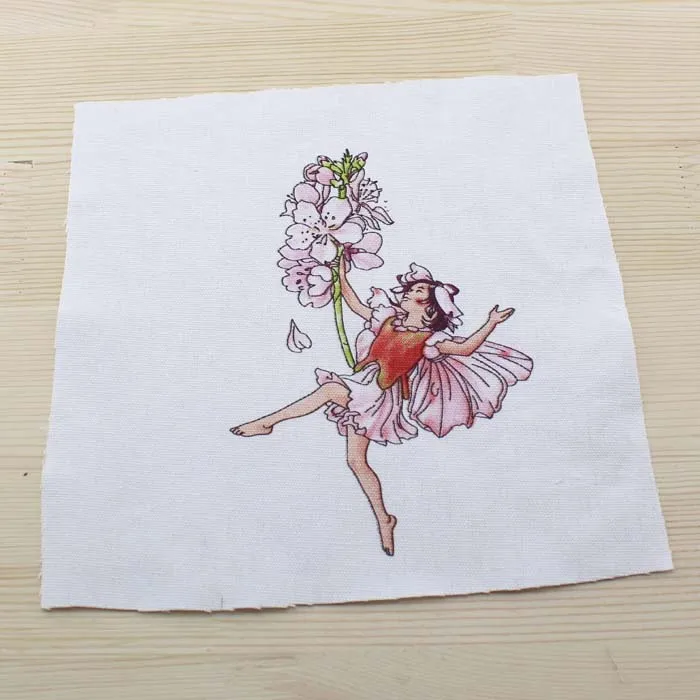 Хлопчатобумажная Трикотажная Ткань для шитья одежды и штор из мультфильма