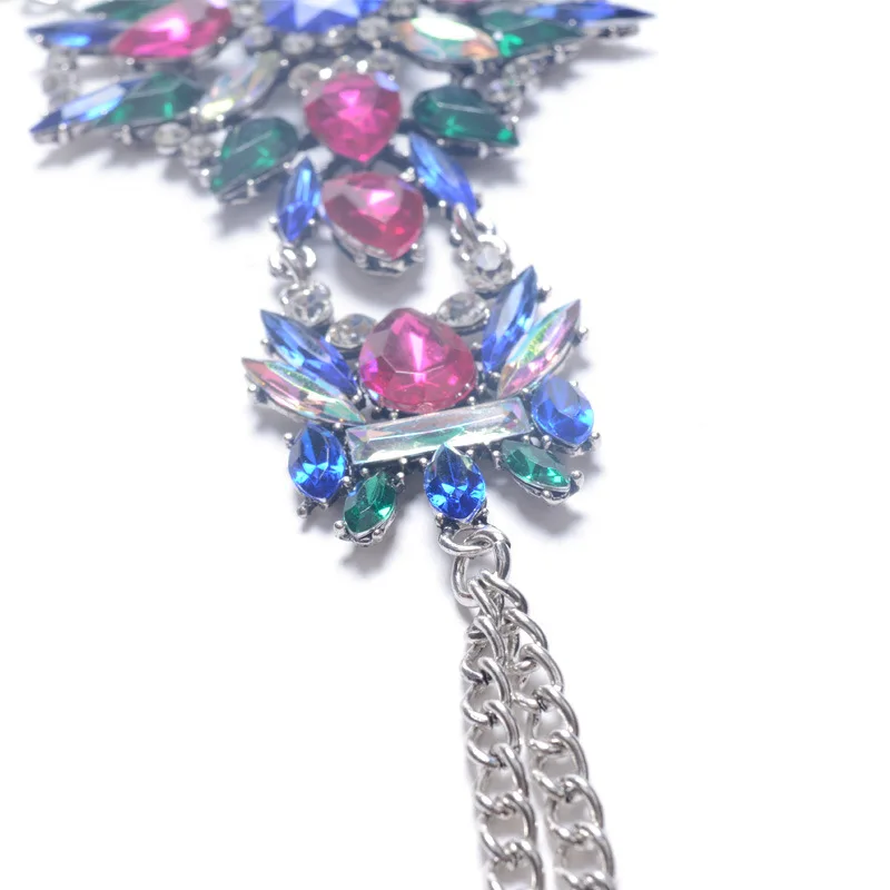 1 шт. модный сексуальный богемский женский браслет на щиколотке с кристаллами