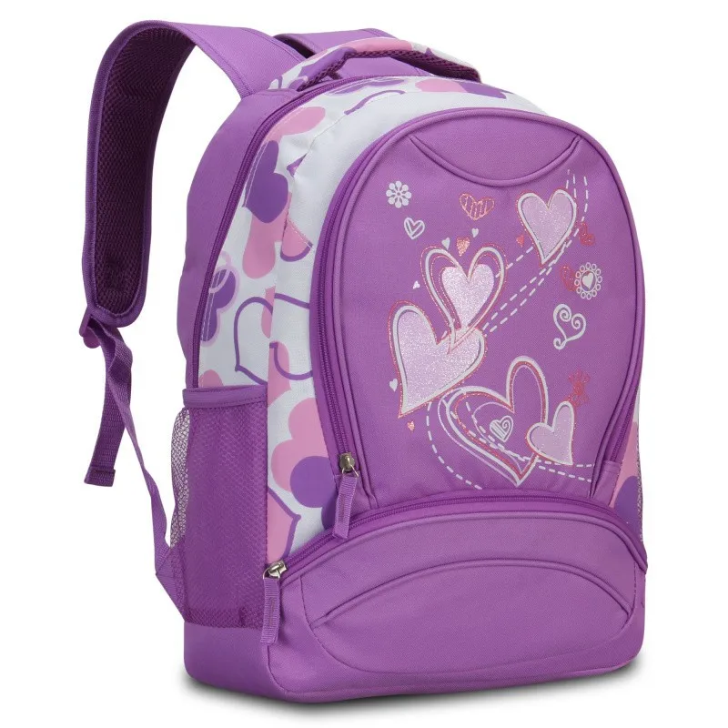 VEEVANV школьный рюкзак мода Mochila сумка повседневное женский Сердце печати обувь для девочек Bookbags милый подростковый