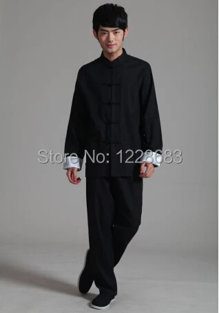 Women men's Chinese Traditional Cotton Tai Chi Clothes Male Tang Uniformes De Artes Marciais Kung Fu Shaolin Linen Suit |