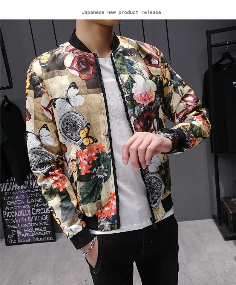 Уличная куртка Chaqueta Hombre, куртка в стиле хип-хоп, мужская приталенная куртка пилот, куртка-бомбер, мужские пальто со стоячим воротником, мужская одежда
