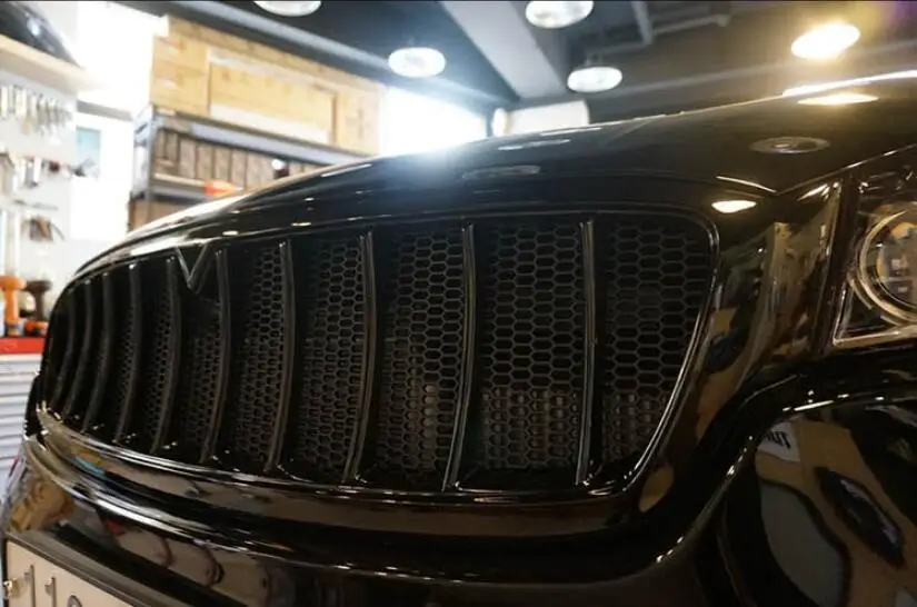 Высокое качество автомобиля ABS сетка решетка отделка гоночные грили подходит для KIA Sorento