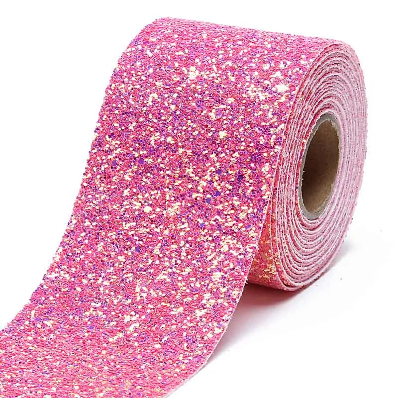 Bling bling cheer Луки Листон 3 дюйма 75 мм блестящие туфли-лодочки на устойчивом лента - Цвет: 06