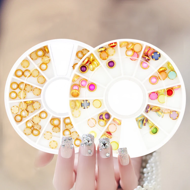 Blinkingel жемчуг для украшения дизайн ногтей втирка микро бисер ДЛЯ ДИЗАЙНА НОГТЕЙ