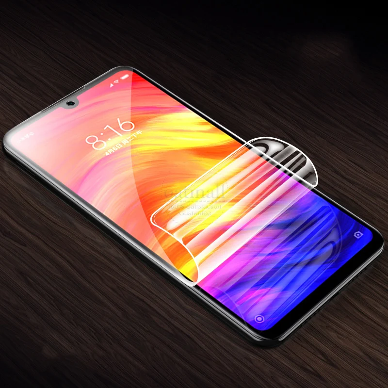Полное покрытие Гидрогелевая пленка для Samsung Galaxy A90 TPU Защитная экрана прозрачный
