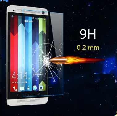 M7 0 3 мм закаленное стекло для защиты экрана пленка HTC ONE / 802T Взрывозащищенная