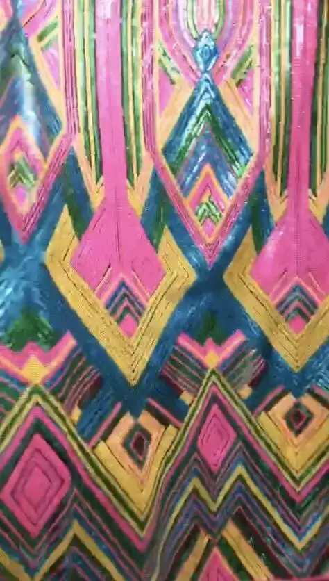 Hot sale latest Nigerian lace fabric ZH-101940 with sequined embroidery African net | Дом и сад