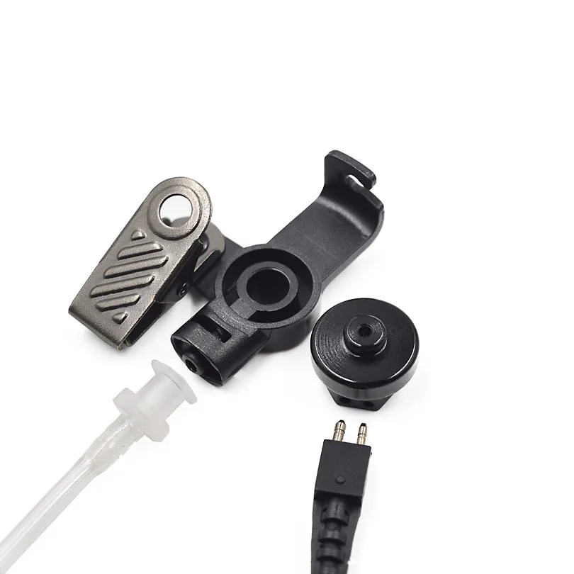 XQF Police Air трубчатые наушники гарнитура с микрофоном для рации Motorola CB Ham MTP850S MTP830S