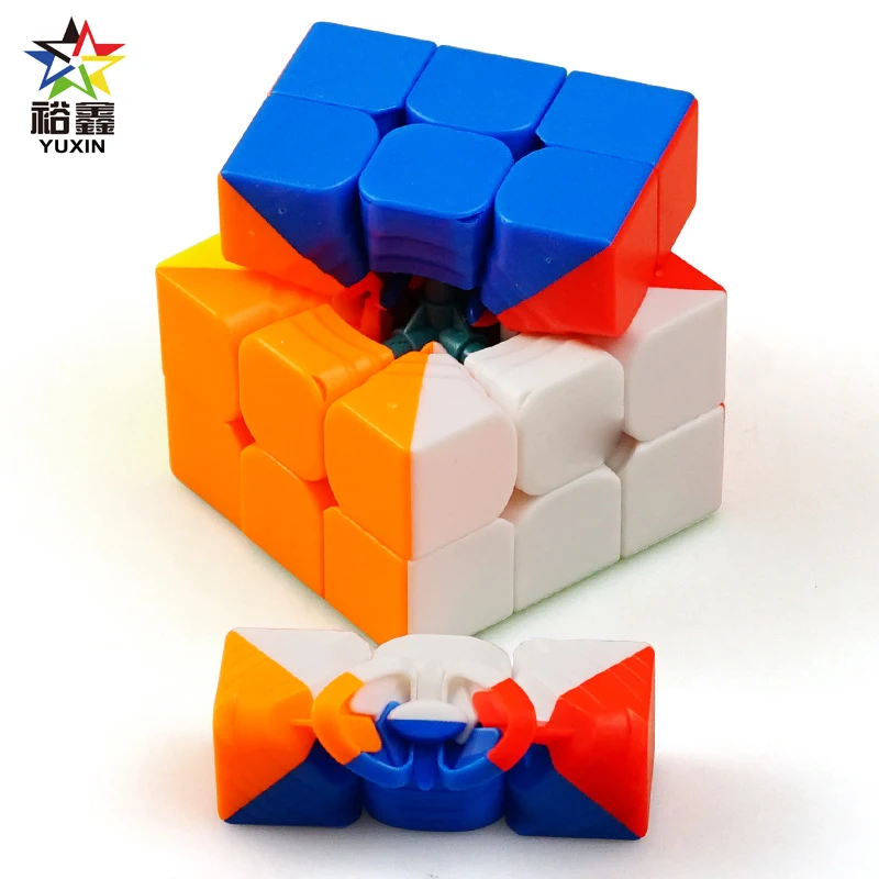 YUXIN черный Kirin Профессиональный 3x3x3 магический куб скоростная головоломка 3x3