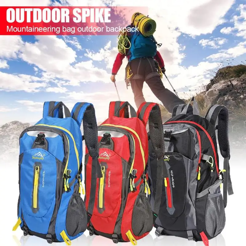 Zipper Multi-pockets Outdoor Backpacks Waterproof Molle Bag Durable Travel Bag