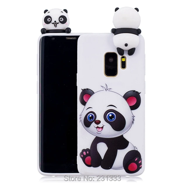 C-ku для Samsung Galaxy S9 PLUS J310 J510 J710 A3 A5 2017 A7 J3 J5 J7 3D мультяшный Мягкий ТПУ чехол Единорог