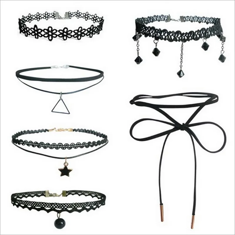 Новые стили Bijoux любовь к винтажу треугольник Геометрическая Татуировка капли воды ключица, ошейник для женщин ювелирные изделия цепи