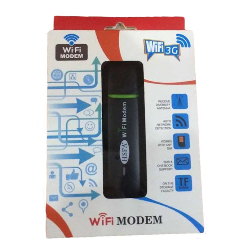 Автомобильная Мобильная точка доступа Wi Fi 3G wifi ключ USB модем роутер со слотом для
