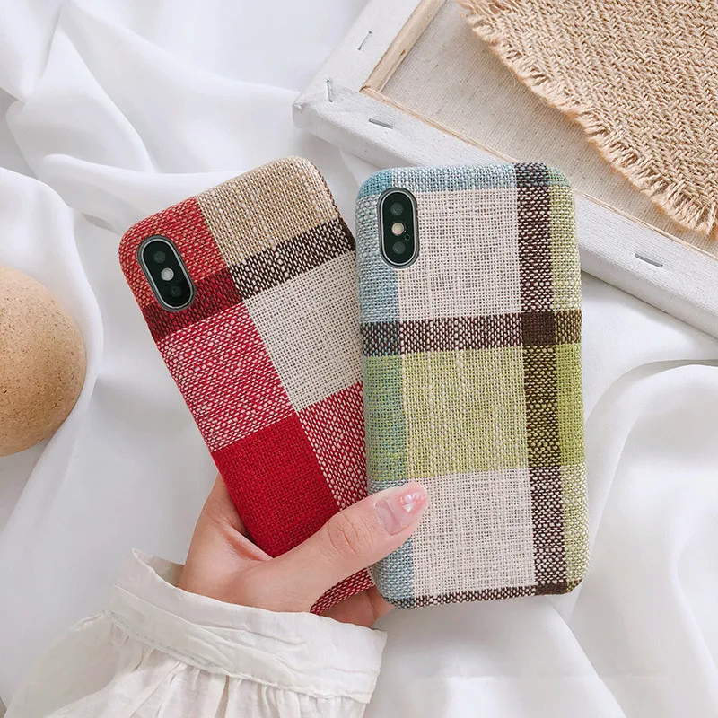 Роскошный зимний тканевый сетчатый чехол для телефона Apple iPhone X 8 7 6S 6 Plus чехлы в