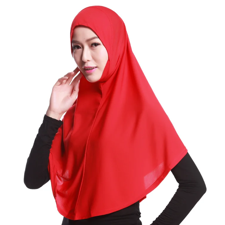 Модные прозрачные белье конопли one piece underscarf больший размер хиджаб никаб мусульманских головные уборы Малайзия хиджаб
