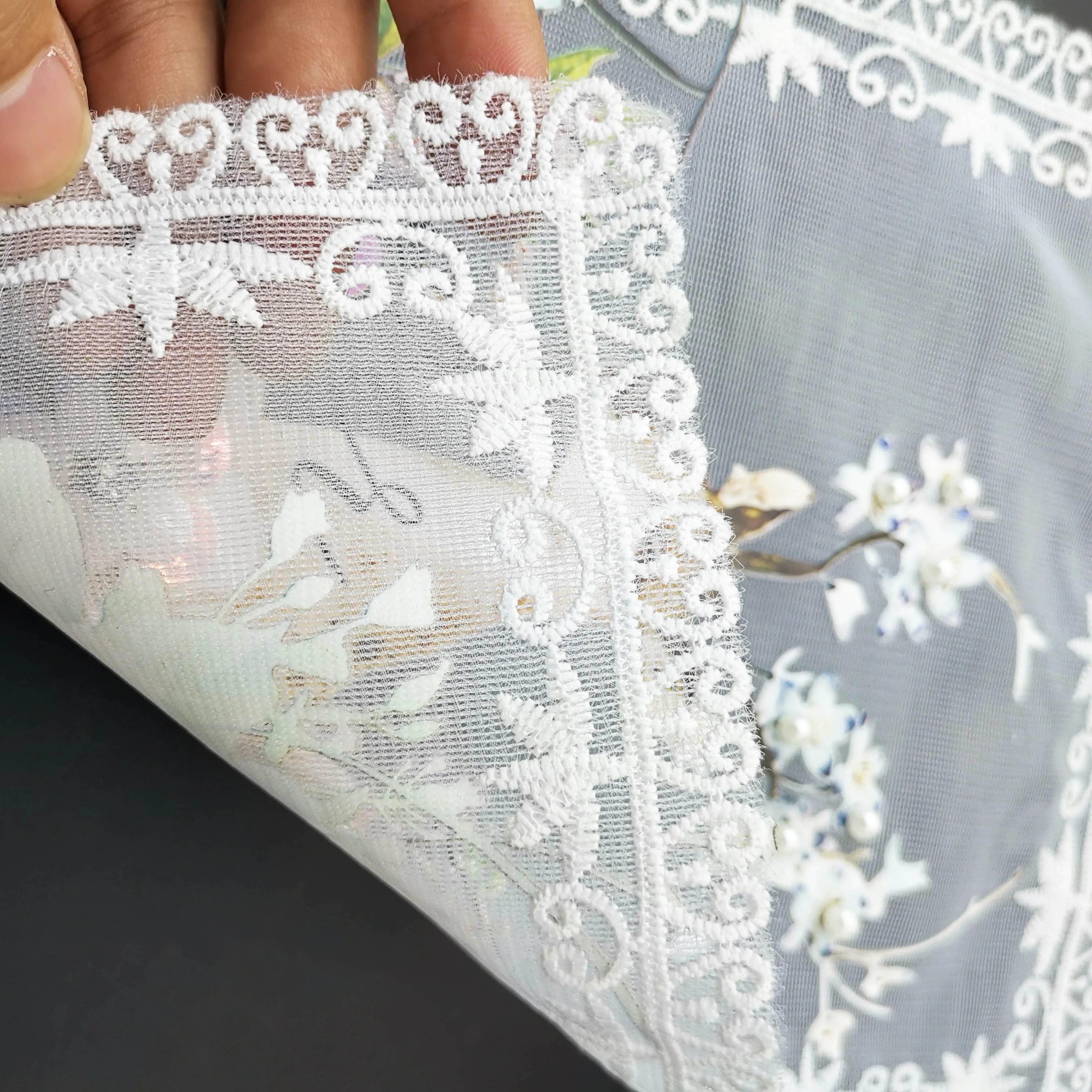 Вышитый бисером олень кружева патч аппликация передающий тепло орнамент одежда