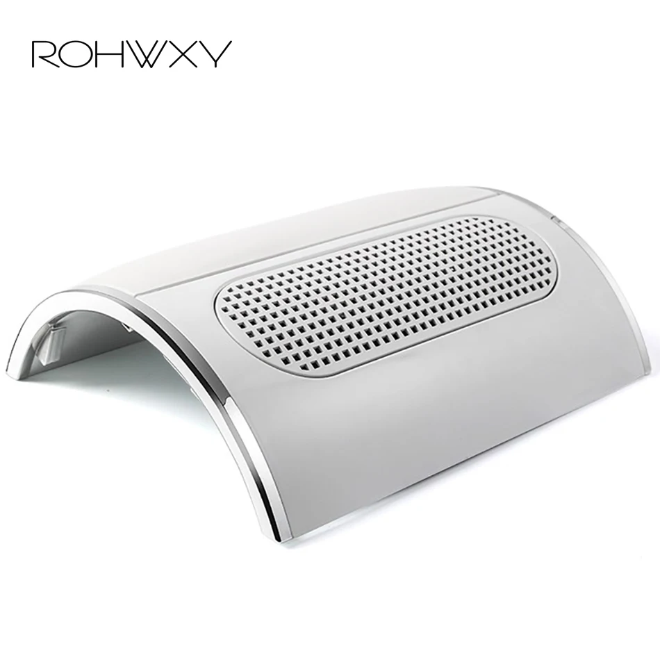 Пылесборник для ногтей ROHWXY с 3 вентиляторами + 2 пакетами акриловый УФ гель