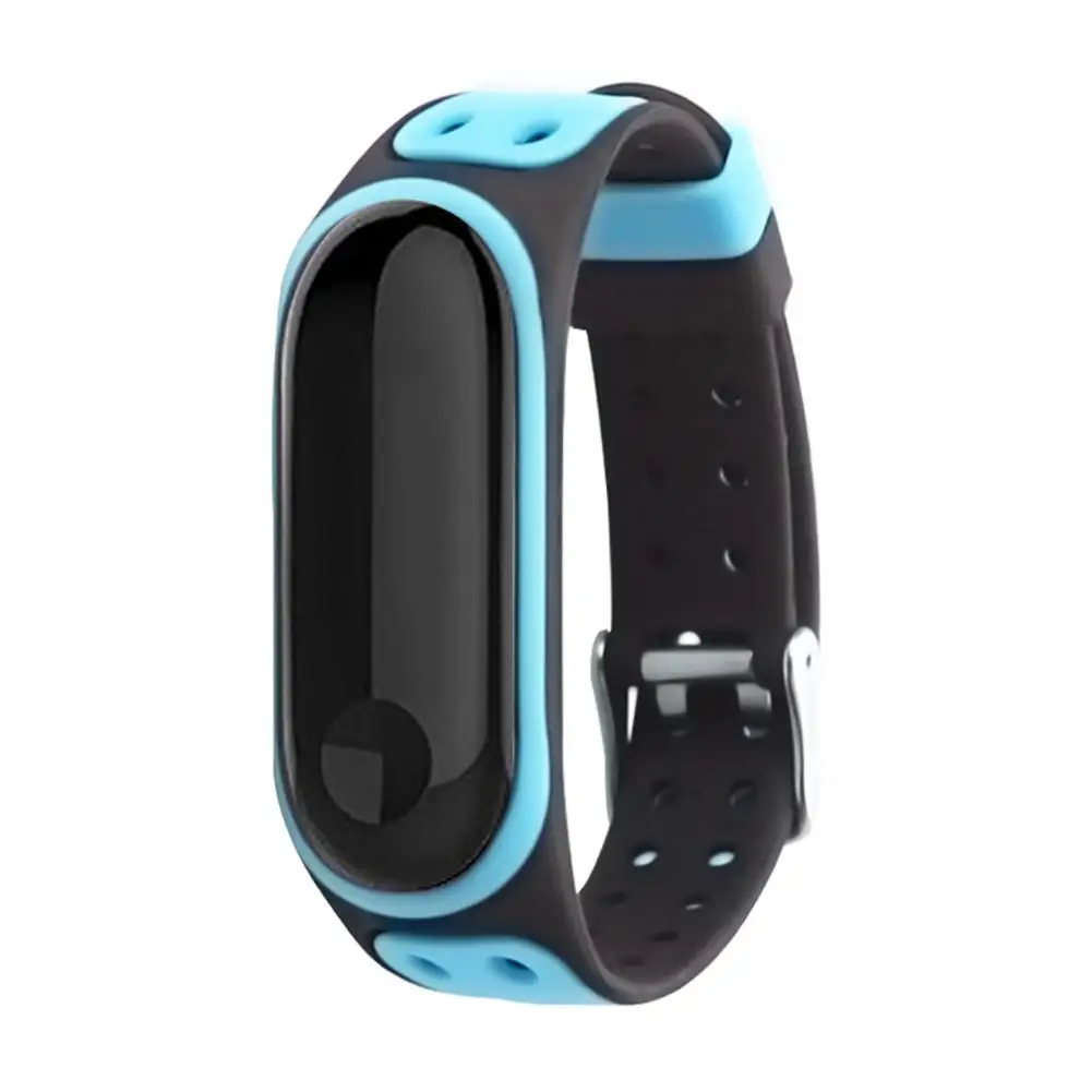 Для Xiaomi Miband 3 Смарт ремешок на запястье спортивные силиконовые часы для умного