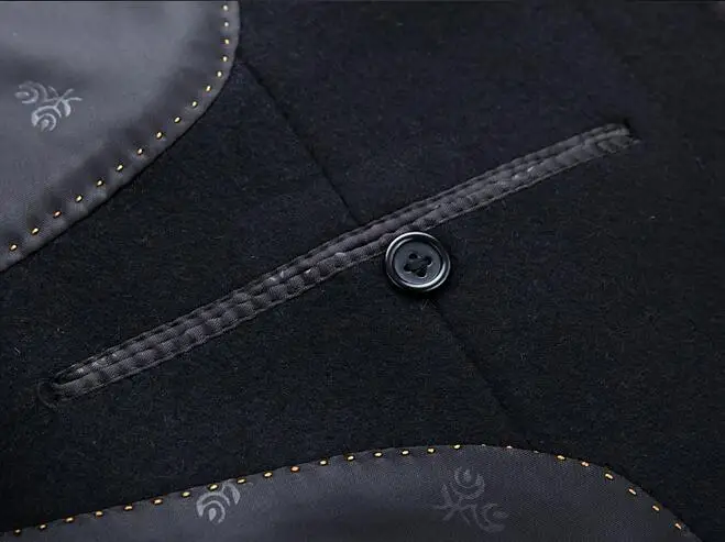 Зимнее шерстяное пальто выше колена для мужчин большие размеры|men woolen coat|woolen coat