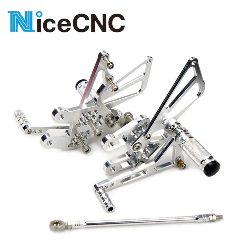 Adjustable Foot Pegs Rest Rear Rets For Suzuki GSXR1000 GSXR GSX-R 1000 K7 K8 2007 2008 Footrest Rearsets GSX R1000 GSX-R1000 | Автомобили